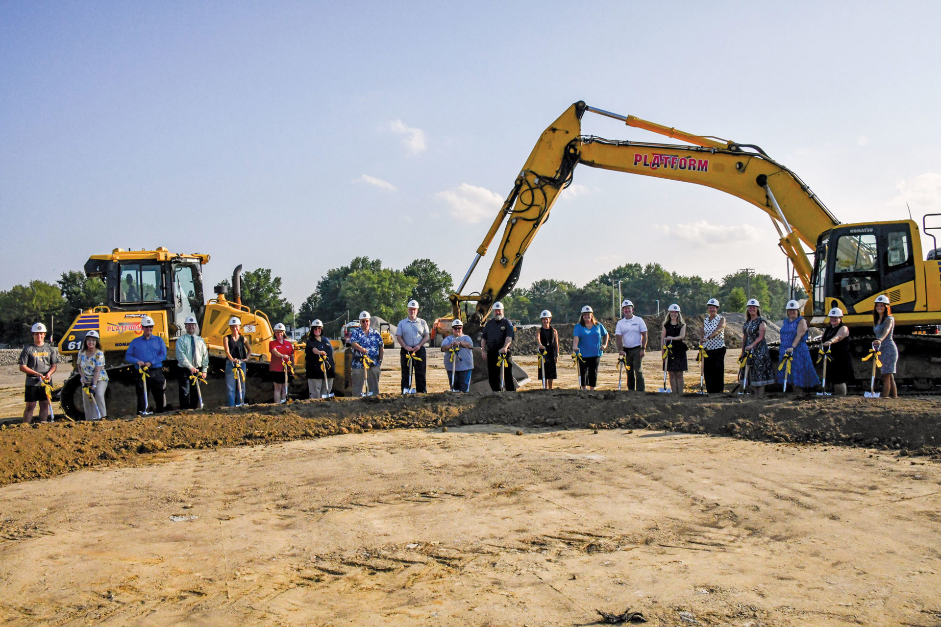 Construction Underway for North Ridgeville's New High School and Bus Garage